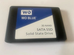 SSD 4To 2,5" SSD Solid State SATA3 2,5 WO Bleu" SSD pour ordinateur portable, ordinateur portable ou PC - Photo 1/3