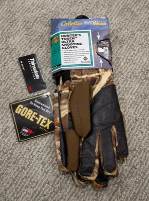** NEW w/ TAGS ** Cabela's Hunter's Touch Ultra Shooting Gloves - Image 1 of 2