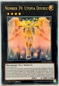 DUPO-DE008 Nummer 39: Utopia Double - Ultra Rare 1. Auflage Near Mint YuGiOh - Bild 1 von 3