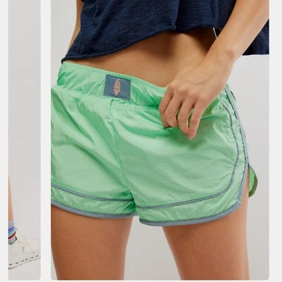 Pantalones Cortos Para Mujer FP Movement Azul Universitario Verde Esmeralda Talla Pequeña Ligeros Nuevos con Etiquetas Foto 1 de 4