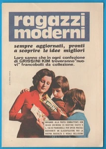 KIM: Grissini Anno 1972 pubblicità advertising werbung clipping MA1669 - Imagen 1 de 1