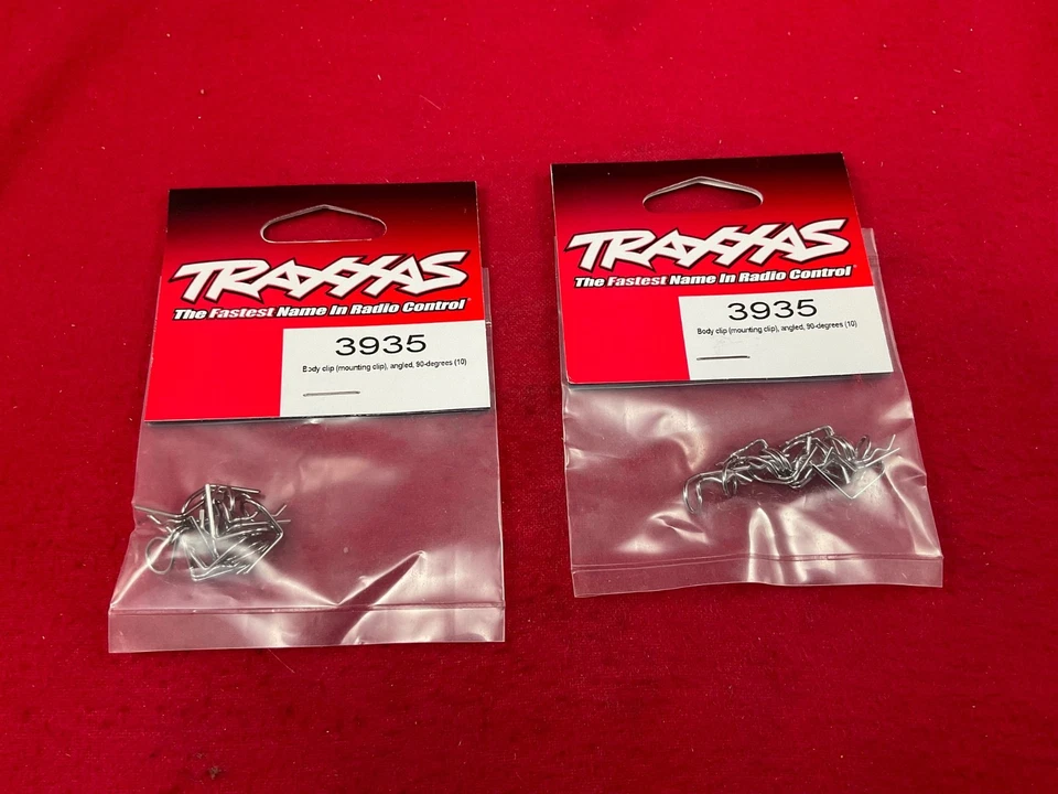 Traxxas 3935 Body Clips 90 Degree Angle, 10-Piece