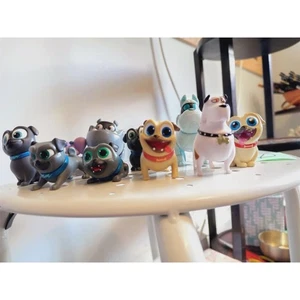 Juego de figuras Disney cachorro perro amigos bingo y rollo multicolor juguete para niños - Imagen 1 de 8