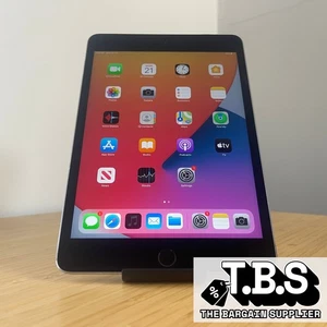 Apple iPad Mini 4 128GB, Wi-Fi + 4G Space Grey - A1550 (Unlocked) SCREEN BLEMISH - Picture 1 of 6
