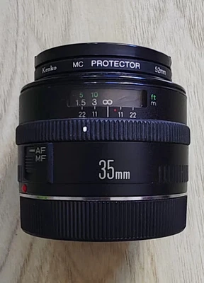 Lente AF gran angular Canon EF 35 mm F2 para montura Canon EF - 95 % nueva Foto 1 de 4