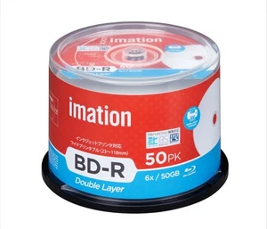 imation One-time recording Blu-ray Disc BD-R DL 50GB IM091 (1-sided, 2-layer, 1- - Afbeelding 1 van 3