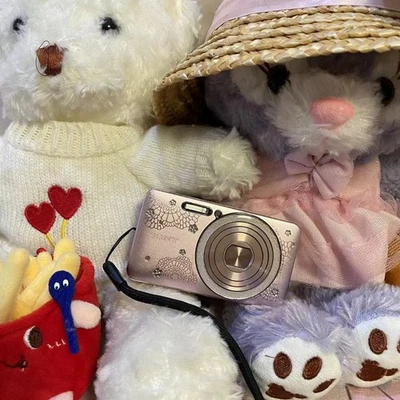 Sony Cyber Shot DSC-W570D Digital Camera 16.1 MP 5x Optical Zoom AE/FE Lock Pink - Image 1 of 4