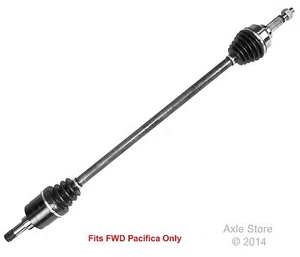 Nuevo eje CV para pasajero delantero se adapta 2006 2005 2004 Pacifica tracción delantera con garantía - Imagen 1 de 2
