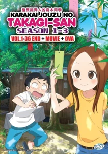 DVD Teasing Master Takagi-san Sea 1-3 Vol 1-36END+Movie+OVA Eng Dub All Region - Bild 1 von 4