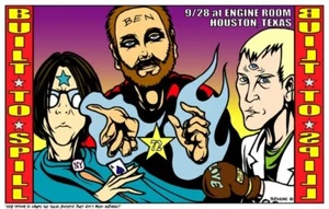 Built To Spill Konzert Poster 2001 Jermaine Rogers - Bild 1 von 3