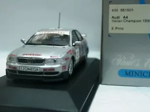 WOW EXTREM SELTEN Audi A4 Quattro 1 Pirro Sieger Imola 1995 1:43 Minichamps-RS4 - Bild 1 von 3
