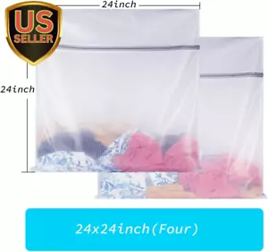 Laundry Mesh Bag-Heavy Duty Mesh Laundry Bags,Laundry Bags Mesh Wash Bag for ... - Picture 1 of 8