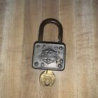 Vintage Master Lock 77 with iriginal key works good