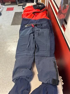 Mustang Survival Suit (PFD) Model# MSD 575 SR SMALL ORANGE/BLACK - Picture 1 of 8