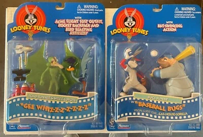 Playmates WB Looney Tunes Road Runner & Wile E. Coyote (Nuevo Sellado de Fábrica) Foto 1 de 4