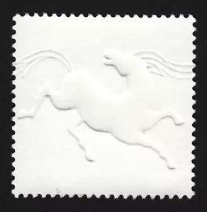 rpq. LUNAR Year HORSE = Chinese Zodiac = EMBOSSED (BACK) Canada 2014 #2699 MNH - Bild 1 von 2