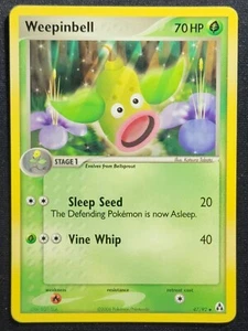 Weepinbell 47/92 EX Legend Maker - Uncommon Pokemon Card - Picture 1 of 2