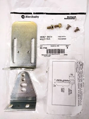 ALLEN-BRADLEY 60-1748 MONTAJE DE SOPORTE DE MONTAJE DE ALTA RESISTENCIA Foto 1 de 4