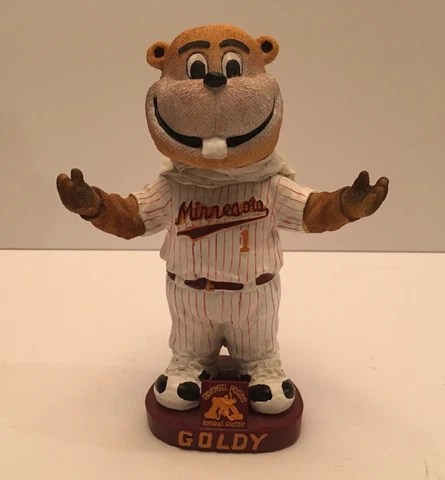 2001 Goldy Minnesota Golden Gophers Bobblehead Hormel Foods Cover