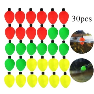 30pcs Trout Float Foam Fishing Bobber Positioning Float,Fly Fishing Indicator - Picture 1 of 12