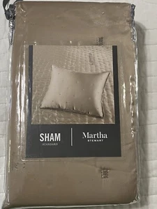 Martha Stewart con mechones satén estándar simula dorada malva o gris satén sedoso nuevo - Imagen 1 de 13