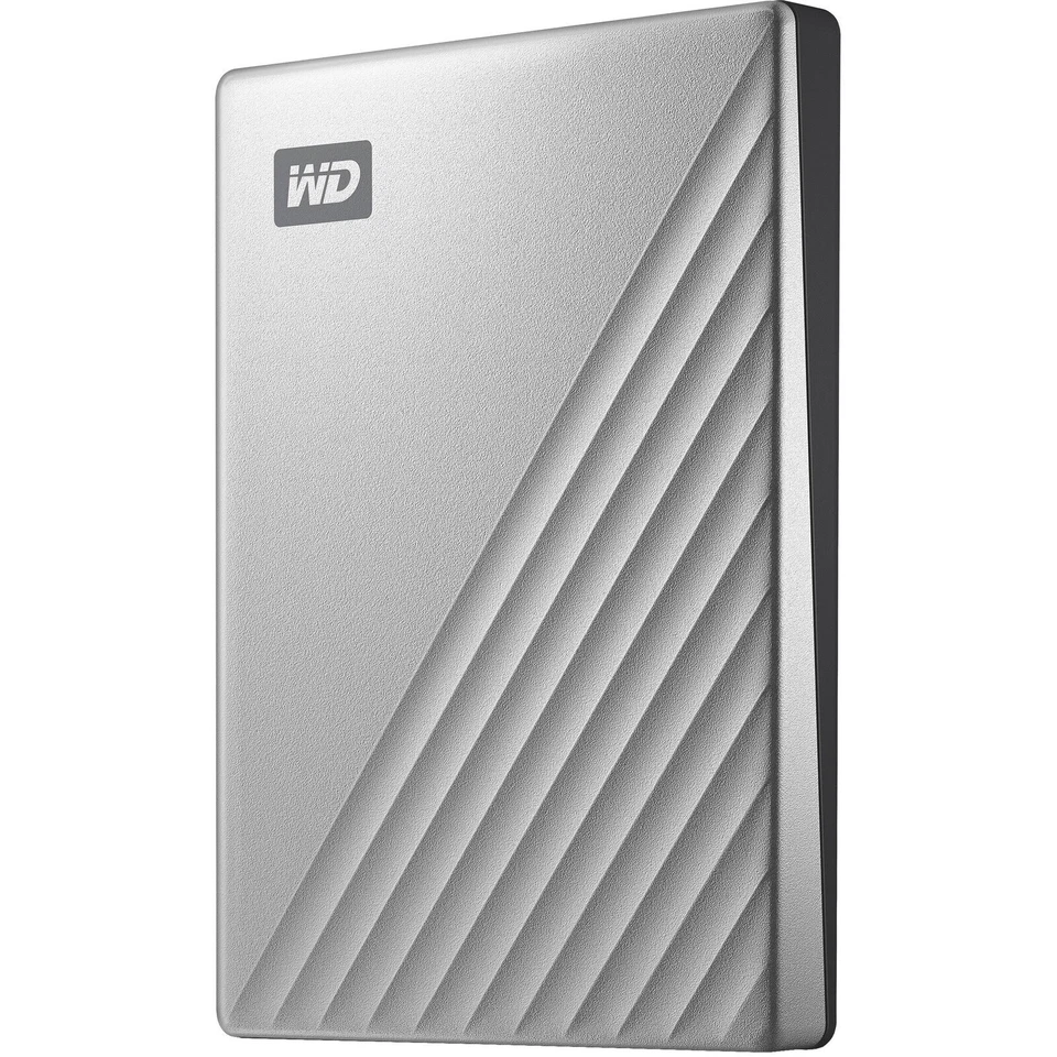 2,5" WD My Passport Ultra 1TB Silver USB-C/USB3.0 HDD 6,4cm 2,5Zoll Metal finish - Bild 1 von 1