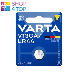 Varta V13GA LR44 Alkaline Battery Cell Button Batteries 1.5V 1Pc New - Picture 1 of 2