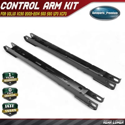 2Pcs Rear Lower Lateral Arm for Volvo XC90 2003-2014 S60 S80 V70 XC70 LA45565PR - Image 1 of 4