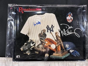 DON MATTINGLY Signed 11x14 Collage Yankees Autographed Frame COA - Picture 1 of 5