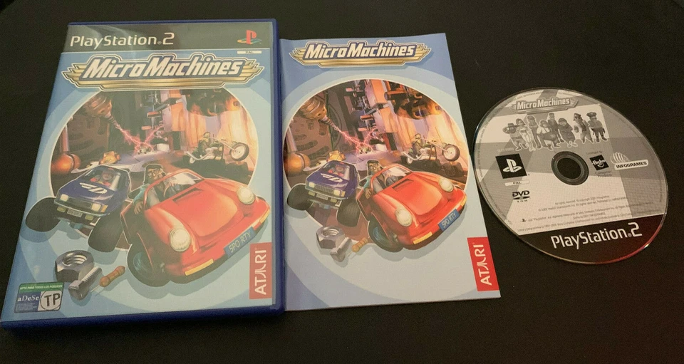 Micro Machines PS2 Play Station 2 Pal español - Image 1 of 1