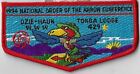 OA Dzie-Hauk Tonga Lodge 429 1994 NOAC Flap RED Bdr. Jayhawk Area [MX-9325]