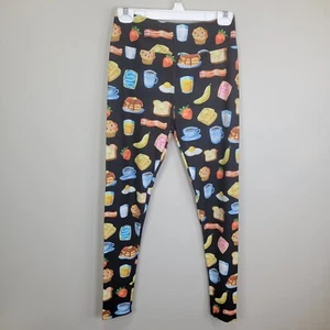 P&S Designs Frühstück Lecker Polyester Elasthan Leggings Einheitsgröße - Bild 1 von 7