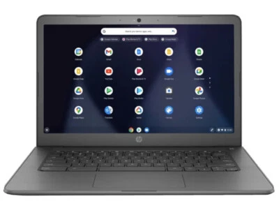 New HP 14" Touch-Screen Chromebook Intel Celeron - 4GB Memory - 32GB eMMC Flash - Image 1 of 4