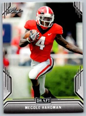 2019 Leaf Draft #53 Mecole Hardman     Georgia Bulldogs - Image 1 of 2