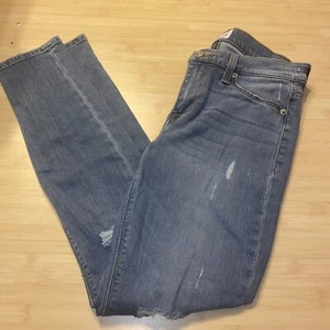 Pantalones de mezclilla desgastados Hudson Nico Midrise 5 bolsillos lavado claro - Imagen 1 de 8