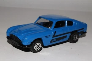 CORGI JUNIORS ASTON MARTIN DB6, BLUE, EXCELLENT, ORIGINAL - Picture 1 of 6