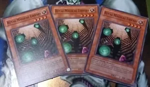 Yugioh Royal Magical Library X3 Common MFC-074 LP Juego - Imagen 1 de 1