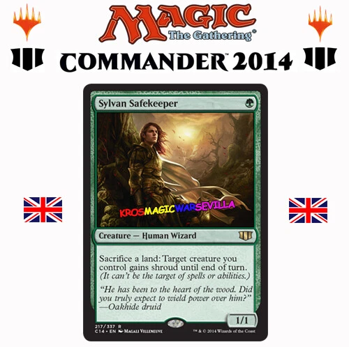 MTG Sylvan Safekeeper COMMANDER 2014 ENGLISH NM Protector silvestre - Imagen 1 de 1