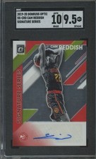 2019-20 Donruss Optic Signature Series Cam Reddish RC Rookie SGC 9.5 w/ 10 AUTO