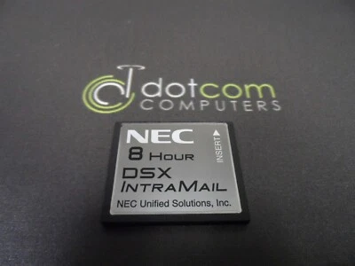 NEC 4 Port 8 Hour DSX Intra-Mail Flash DX7NA Voice-mail 1091011 1091060 - Image 1 of 2