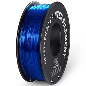 Impresora 3D Geeetech Filamento TPU 1,75mm 1KG/rollo Transparente Azul Consumibles - Imagen 1 de 6