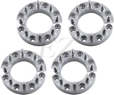 4 Wheel Adapters 7 Lug 150 Ford Super Duty 1.5" Thick Spacers 7x150 - Image 1 of 4