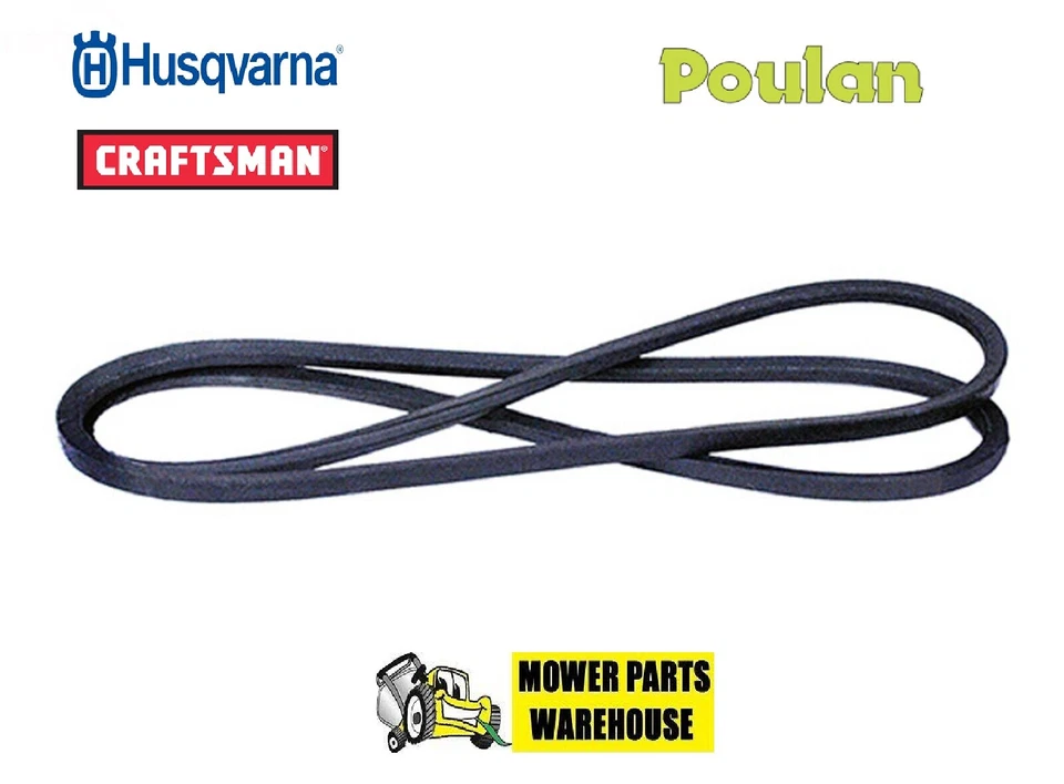 REPLACEMENT DECK BELT AYP POULAN CRAFTSMAN HUSQVARNA 144200 1/2" x 88"  - Image 1 of 1