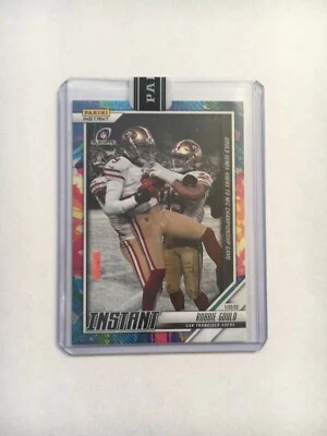 2022 PANINI INSTANT ROBBIE GOULD SENDS 49'ERS TO CHAMPIONSHIP VERSICOLOR #1/5 🔥 - Image 1 of 2
