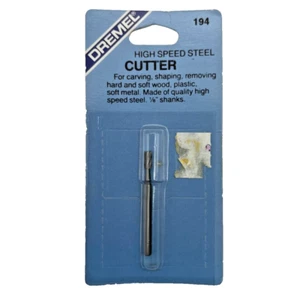 Dremel 194 High Speed Steel Cutter 1/8" Shank - NOS - Picture 1 of 2