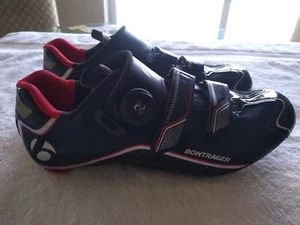 Bontrager Race RC Road Inform Cycling Shoes Mens. Size 8 Black - Picture 1 of 5