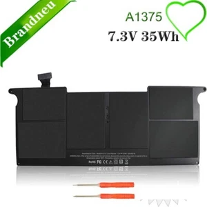 ✅akku für A1375 Apple MacBook Air 11" A1370 Mid-2010 Battery MC505 MC506 - Photo 1/7