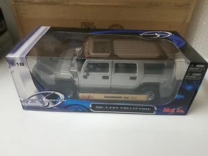 Maist Special Edition Silver Hummer H2 SUV 1:18 Scale Die-Cast New Read Discript - Picture 1 of 12