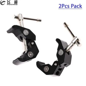 2er-Pack Super Klemme Krabbenclip für Reibung Gelenk Magic Arm Spiegelreflexkamera - Bild 1 von 6