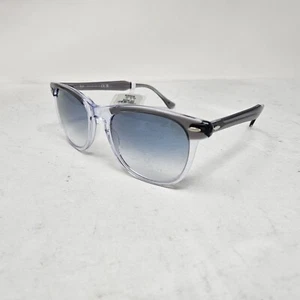 Ray Ban RB Eagle Eye Transparent Grey Blue Lens Sunglasses - RB2398 1355/3F 56 - Picture 1 of 6